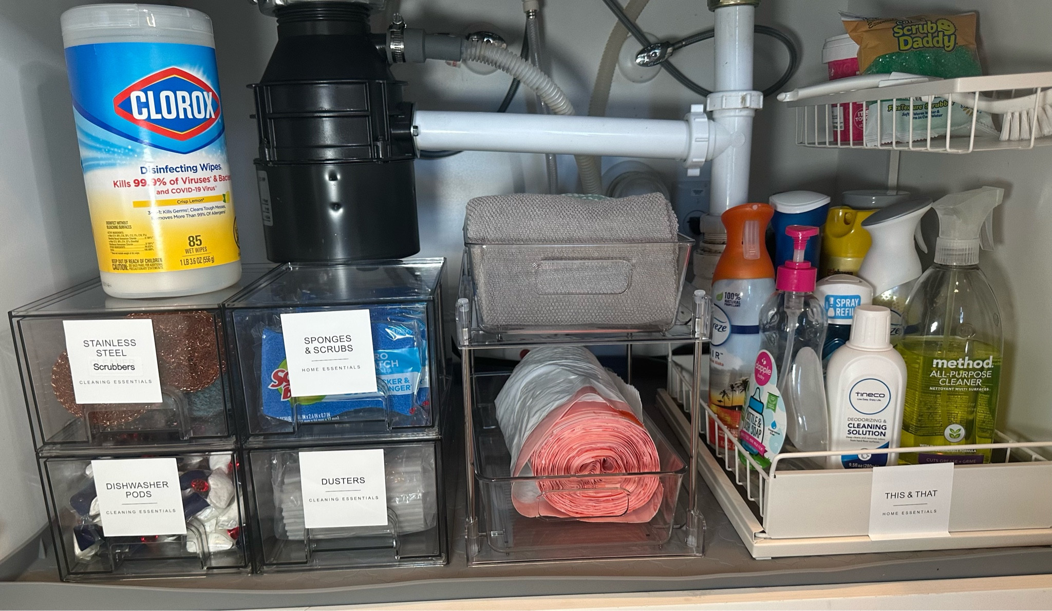 Kitchen under sink Organization! 

#LTKhome