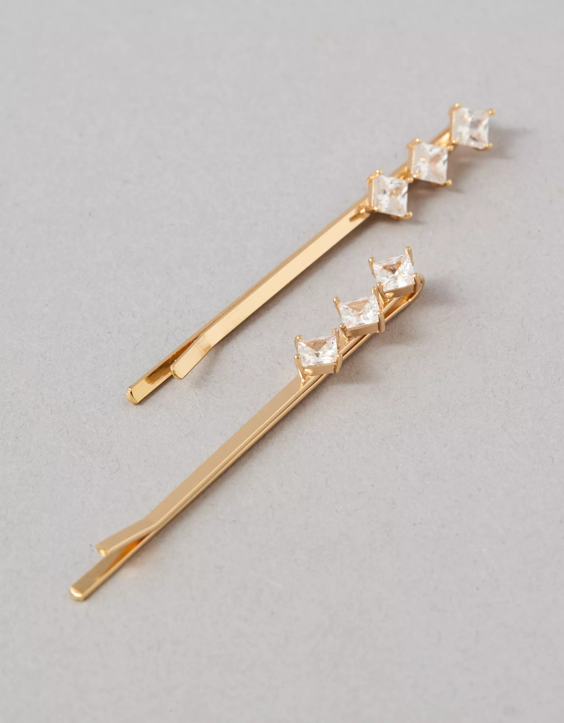 AE Dainty Crystal Bobby Pins 2-Pack | American Eagle Outfitters (US & CA)