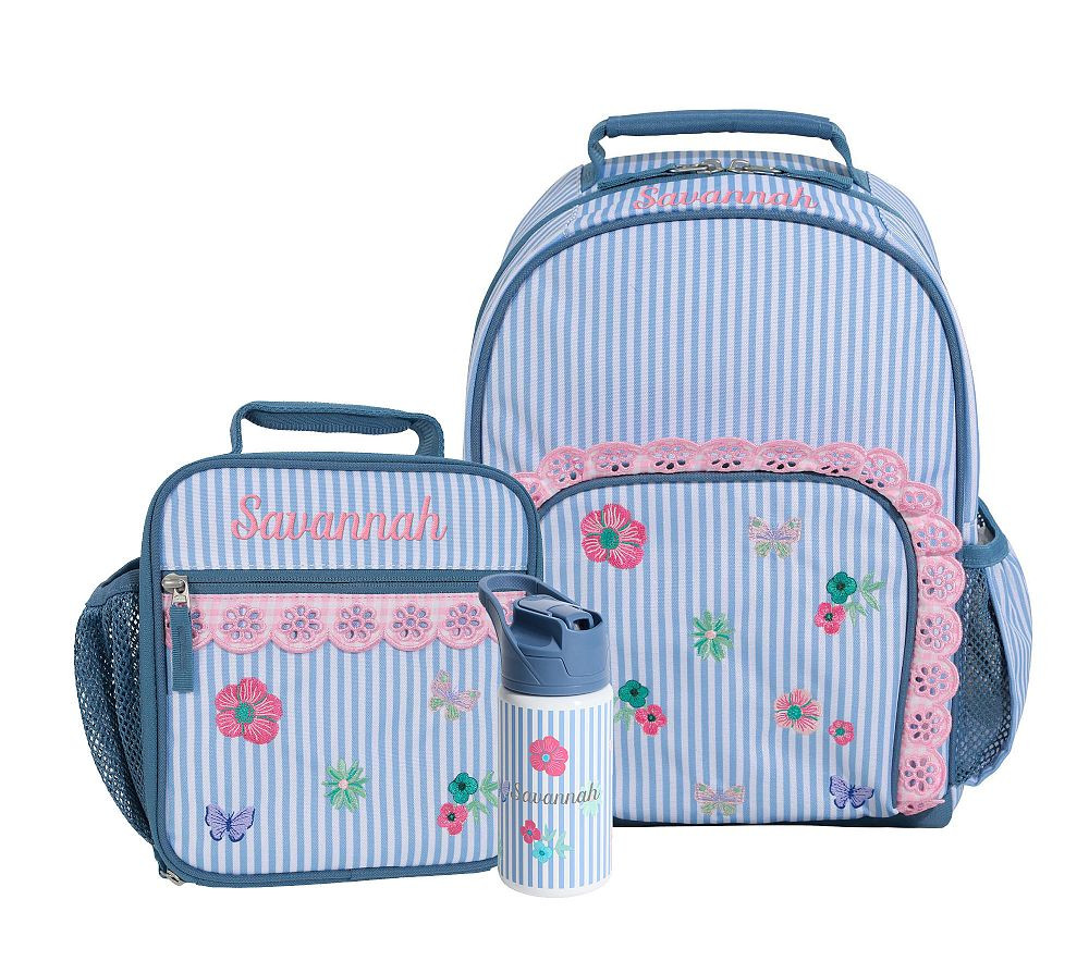 Savannah Garden Stripe Mackenzie Backpack Bundle, Set of 3 | Pottery Barn Kids