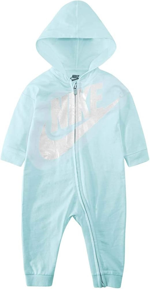 Nike Baby Girl's Sportswear Long Sleeve Hooded Coverall (Infant) | Amazon (US)