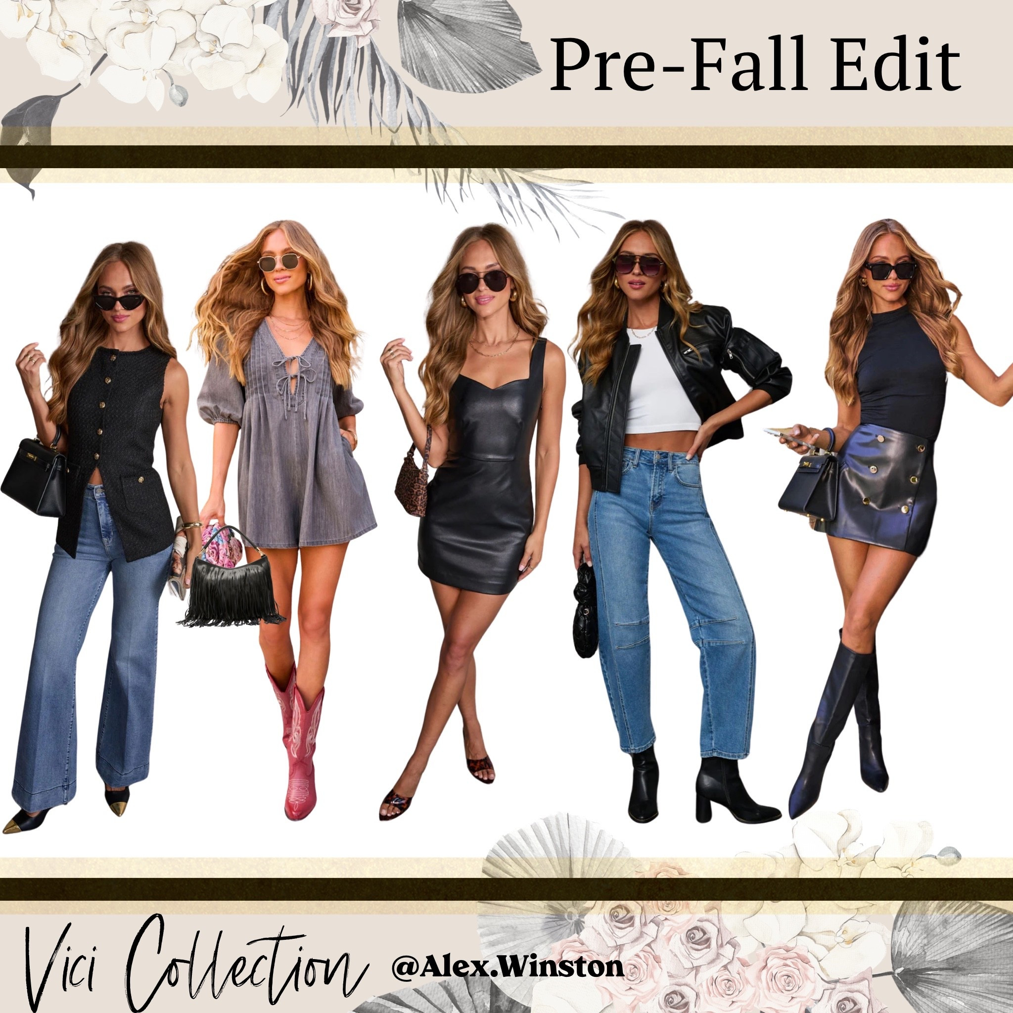 Pre Fall trends from Vici Collection. 🖤🍂Casual chic to a night on the town. 


#LTKFindsUnder100 #LTKxVICI #LTKSeasonal