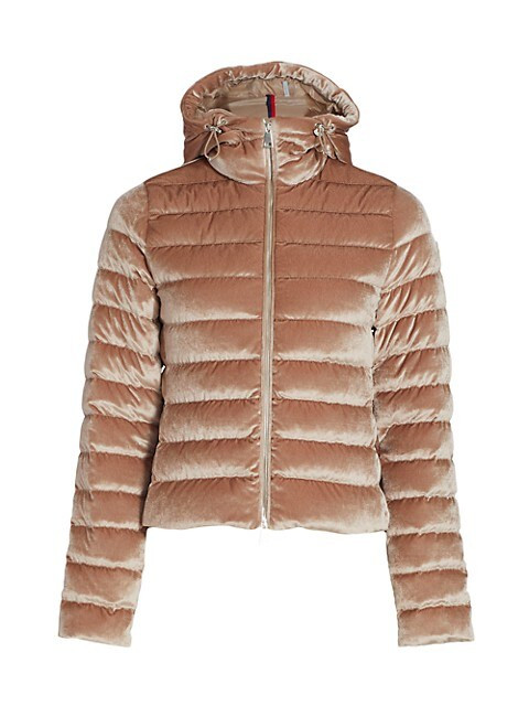 Gouville Cropped Velvet Down Jacket | Saks Fifth Avenue