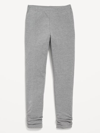 High-Waisted Side Ruched Leggings for Girls | Old Navy (CA)