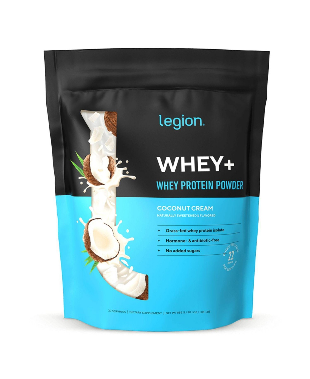 Legion Athletics Legion Whey+ Natural Whey Protein Powder - Coconut Cream - Coconut cream | Macy's