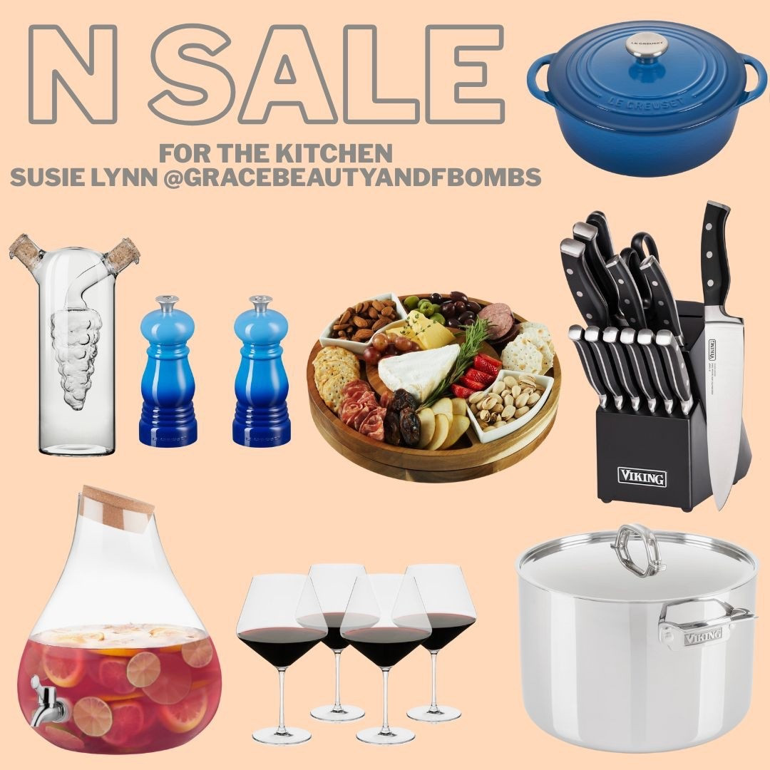 Nordstrom Anniversary Sale is coming up in July. Here are some of my favorite items for the kitchen! 
#Nsale, #lecreuset, #knifeset, #cheeseboard #forthehome #kitchenonsale #bluekitchen #vikingcookware

#LTKHome #LTKSeasonal #LTKSaleAlert