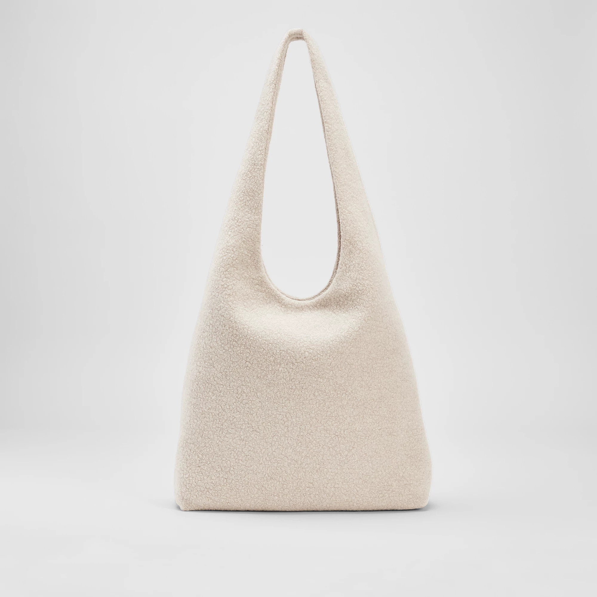 Boucle Wool Knit Shopper Tote | Eileen Fisher