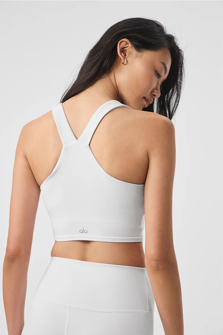 Airbrush Real Bra Tank - Black | Alo Yoga (US)