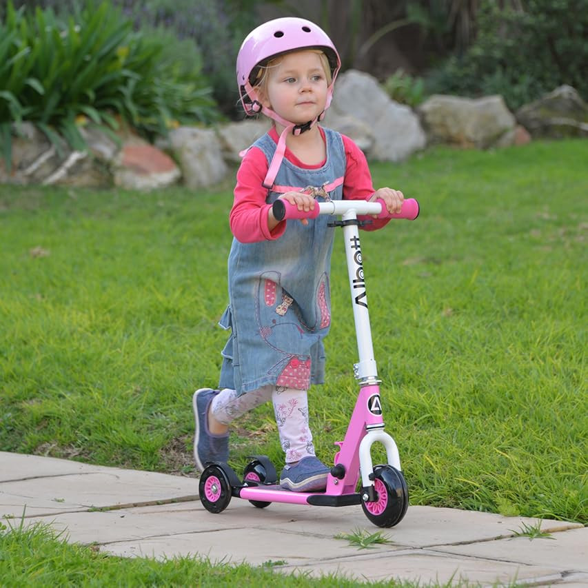 Kicksy - Kids Scooter - Toddler Scooter for Kids 2-5, Adjustable Height -3 Wheel Scooter for Kids Ag | Amazon (US)