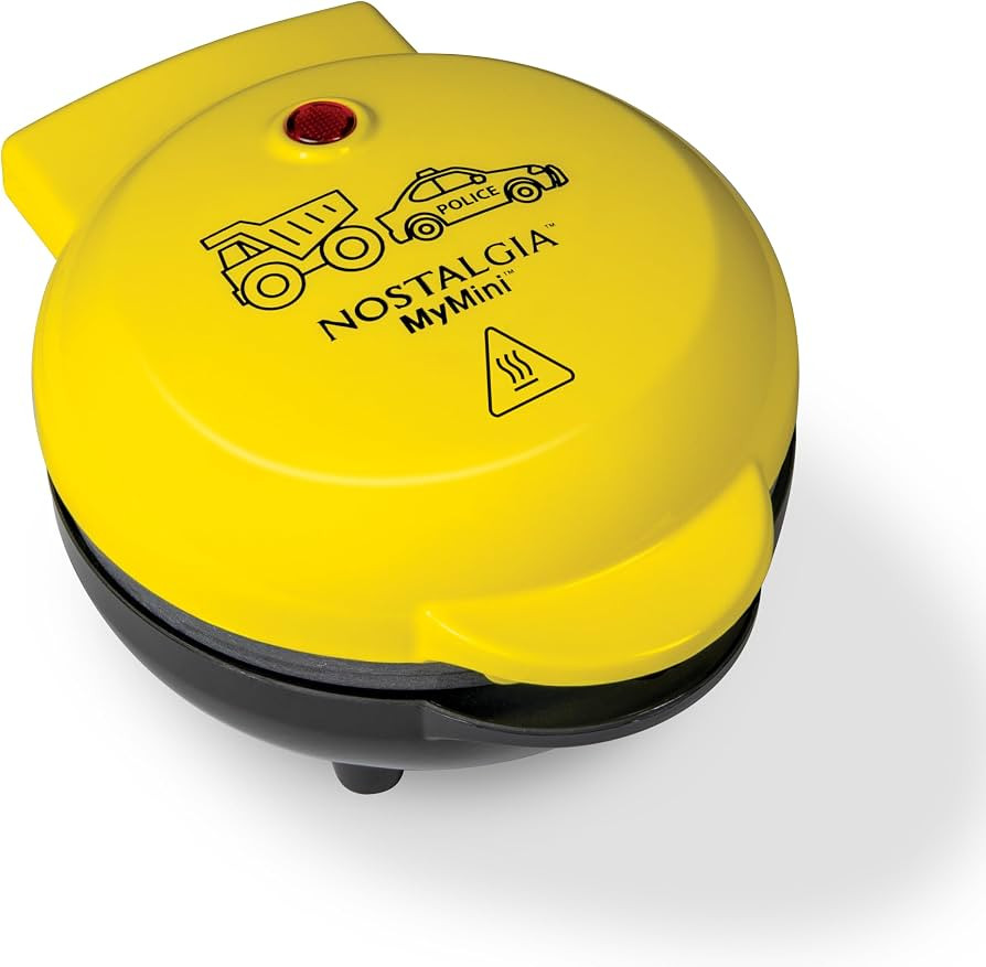 Nostalgia MyMini Cars and Trucks Shape Electric Waffle Maker, 5-Inch Non-Stick Griddle for Waffle... | Amazon (US)