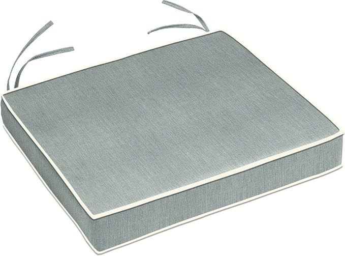 Cushion Source 21" x 19" x 3" Sunbrella Chair Cushion, Indoor/Outdoor Seat Cushion, Fade and Wate... | Amazon (US)