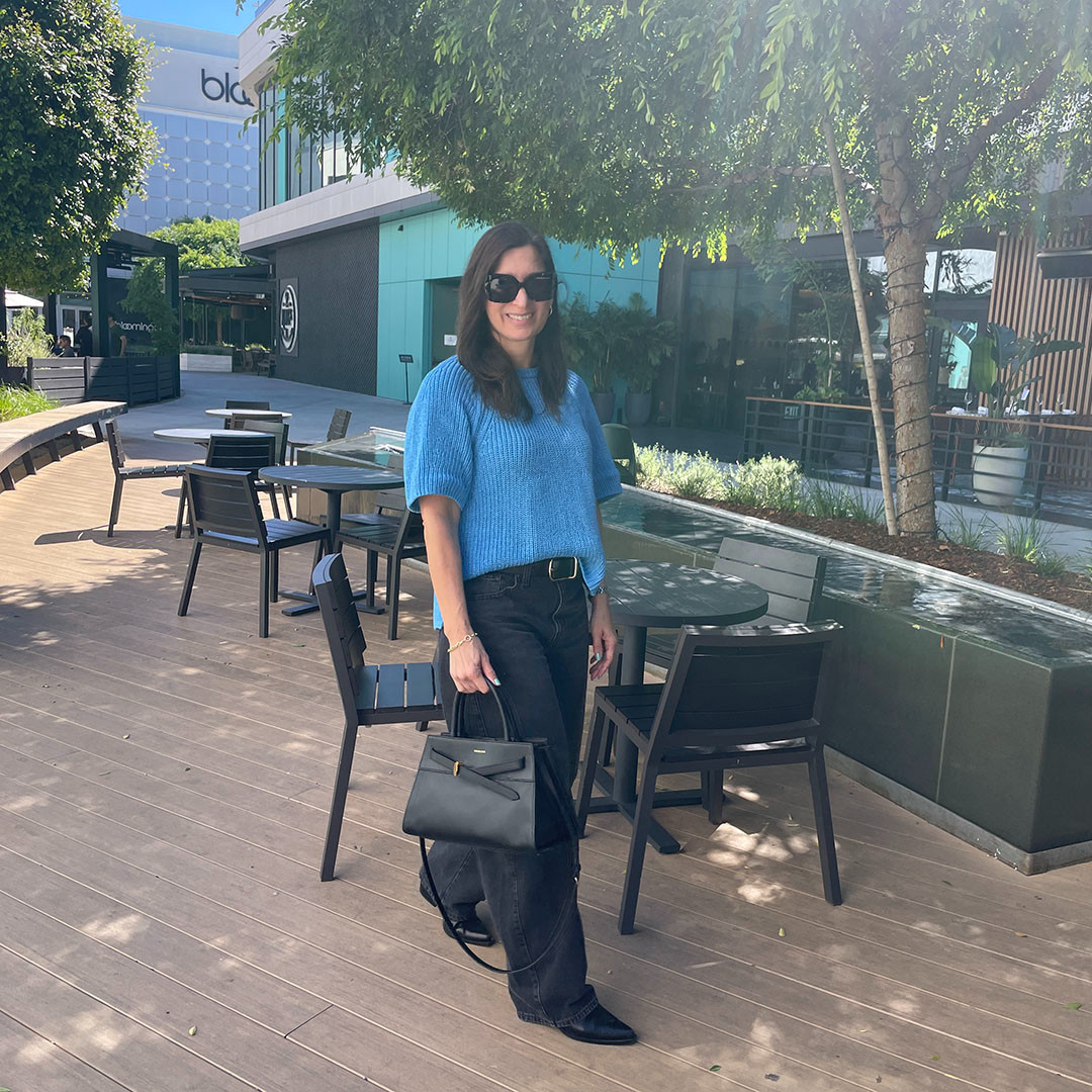 Loving this summer sweater, currently on sale, and these comfy barrel jeans in short length! 

 #LTKootd #LTKSaleAlert #LTKPetite