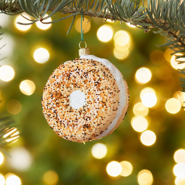 Sur La Table Everything Bagel Ornament | Sur La Table