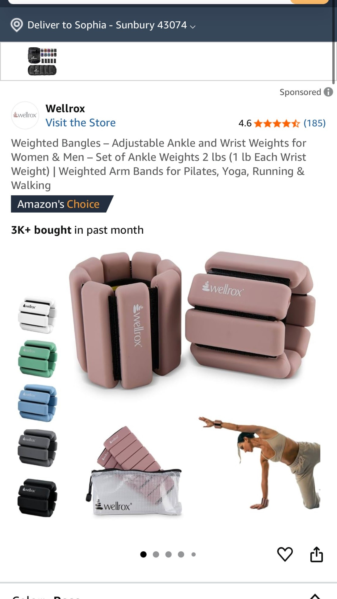 I am going to start walking with these ankle weights ! 

#LTKActive