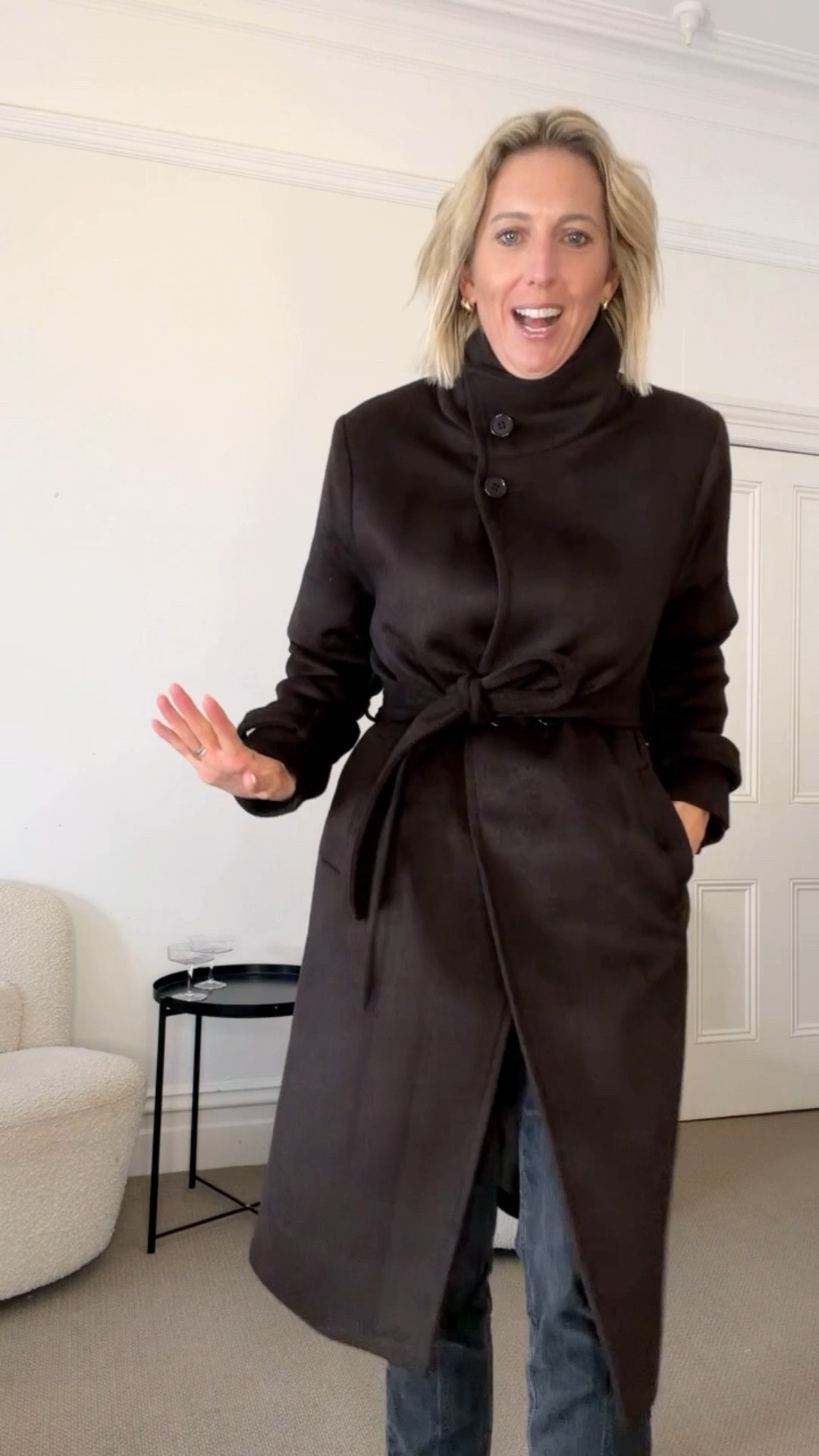 This coat is a STEAL! On sale down to just $125.99, is wool blend, and also comes in black . Tap links to shop my looks! 

@theiconic-au

#LTKsale #LTKstyletip #LTKautumn
