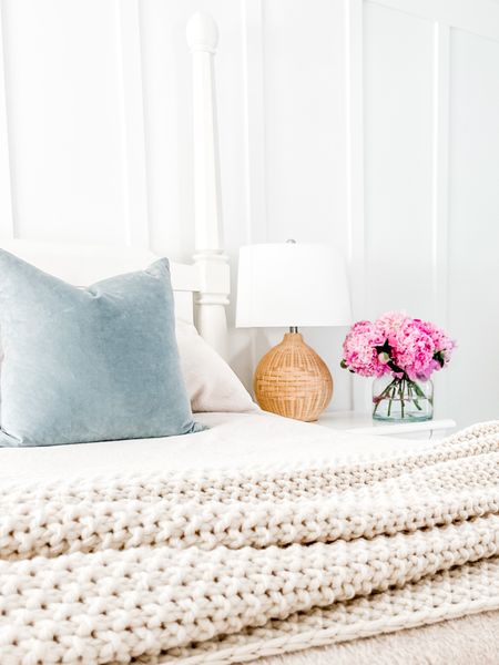 Love my chunky knit bed blanket from Target! 

Chunky throw, neutral throw blanket. Bedding, cozy bed blanket, end of the bed blanket, chunky throw blanket, woven lamp, rattan lamp, wicker lamp. Coastal decor. Bedroom decor, nightstand lamp, table lamp. Neutral decor, soft sheets.
#target #amazon #walmart

#LTKhome #LTKstyletip #LTKFind