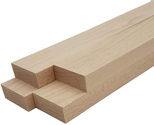 Maple Lumber Boards - 3/4" x 2" (4 Pcs) (3/4" x 2" x 12") | Amazon (US)