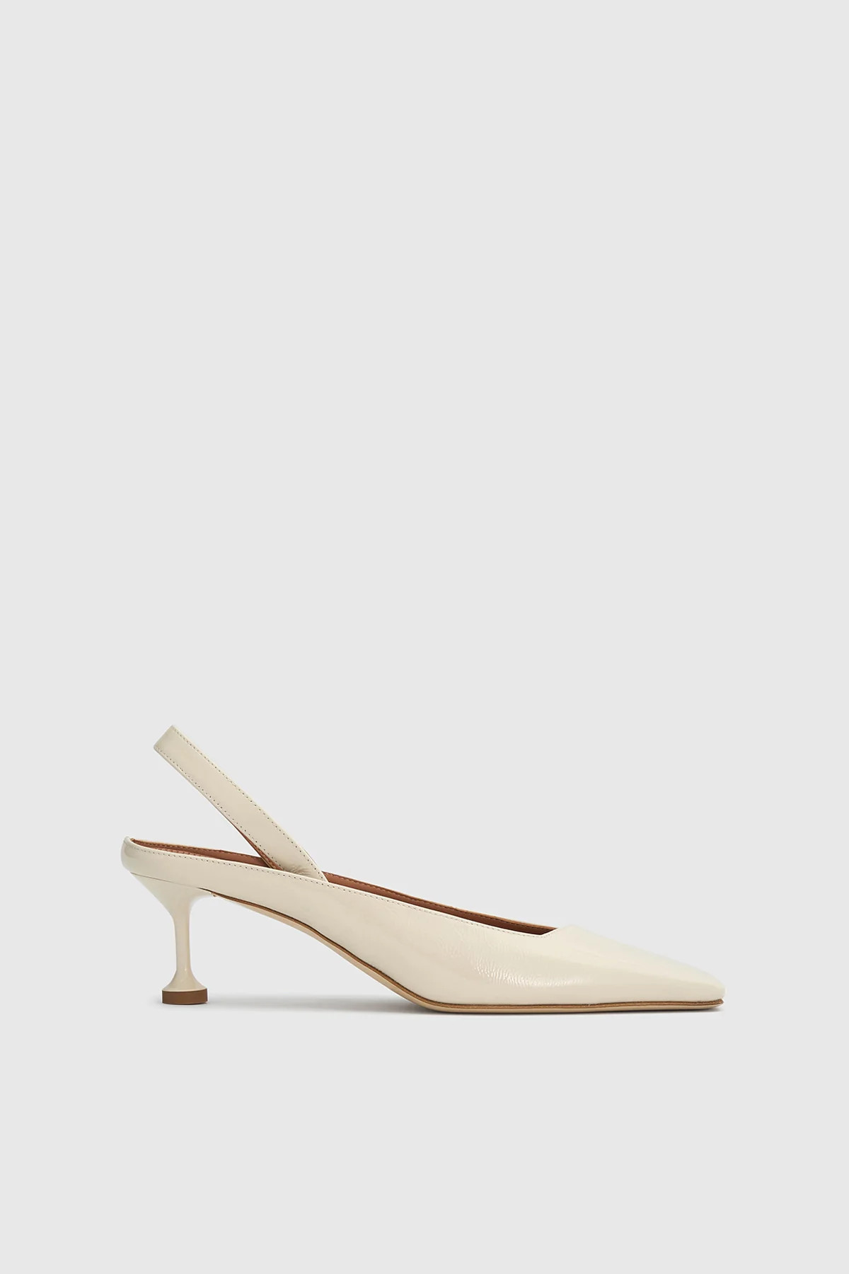 Sara Leather Kitten Heel in Cream - CAMILLA AND MARC® C&M | CAMILLA AND MARC (US, UK, EU)
