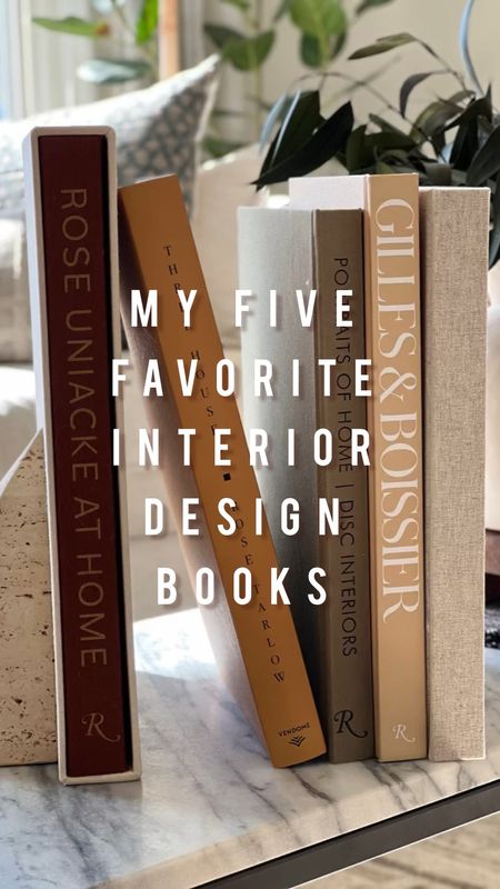 My favorite interior design books! 

#LTKhome #LTKsalealert #LTKGiftGuide