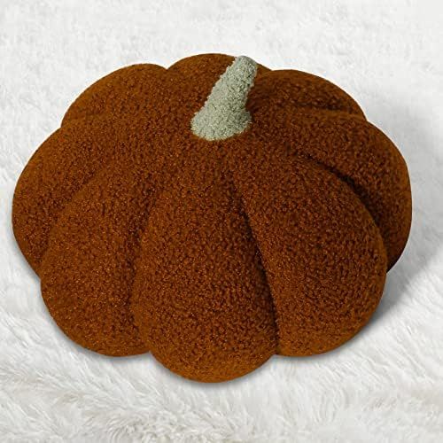 Halloween Pumpkin Decor, Halloween Pillows Pumpkin Pillow, IFSNOW Sherpa Pumpkin Decorations for ... | Amazon (US)