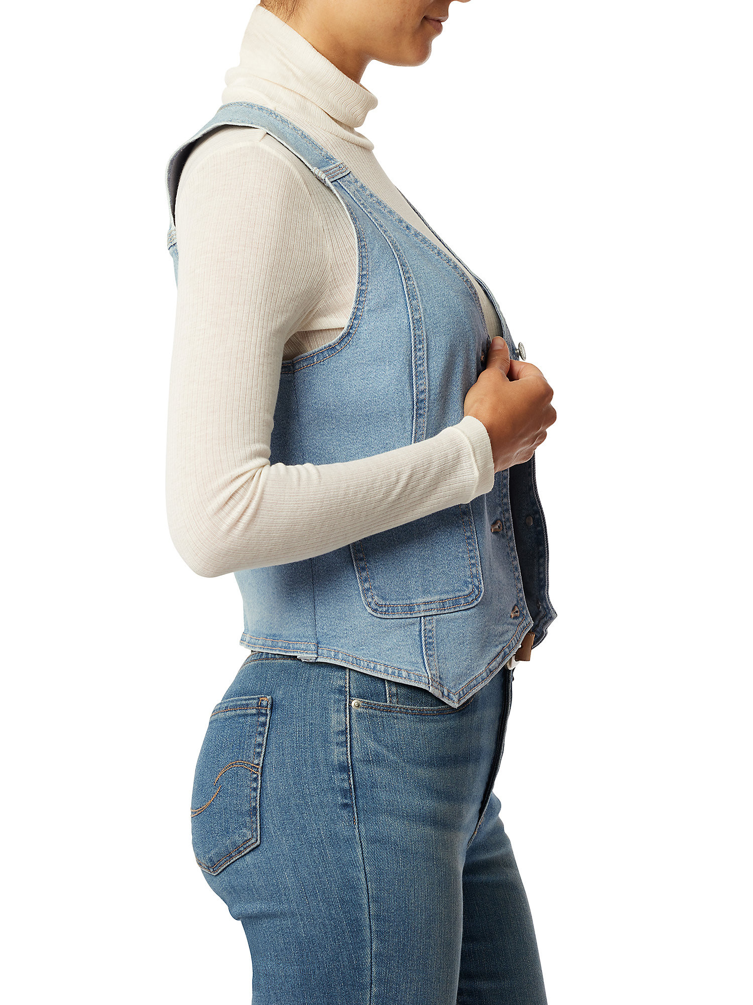 Levi Strauss Signature Women's '95 Vest | Walmart (US)