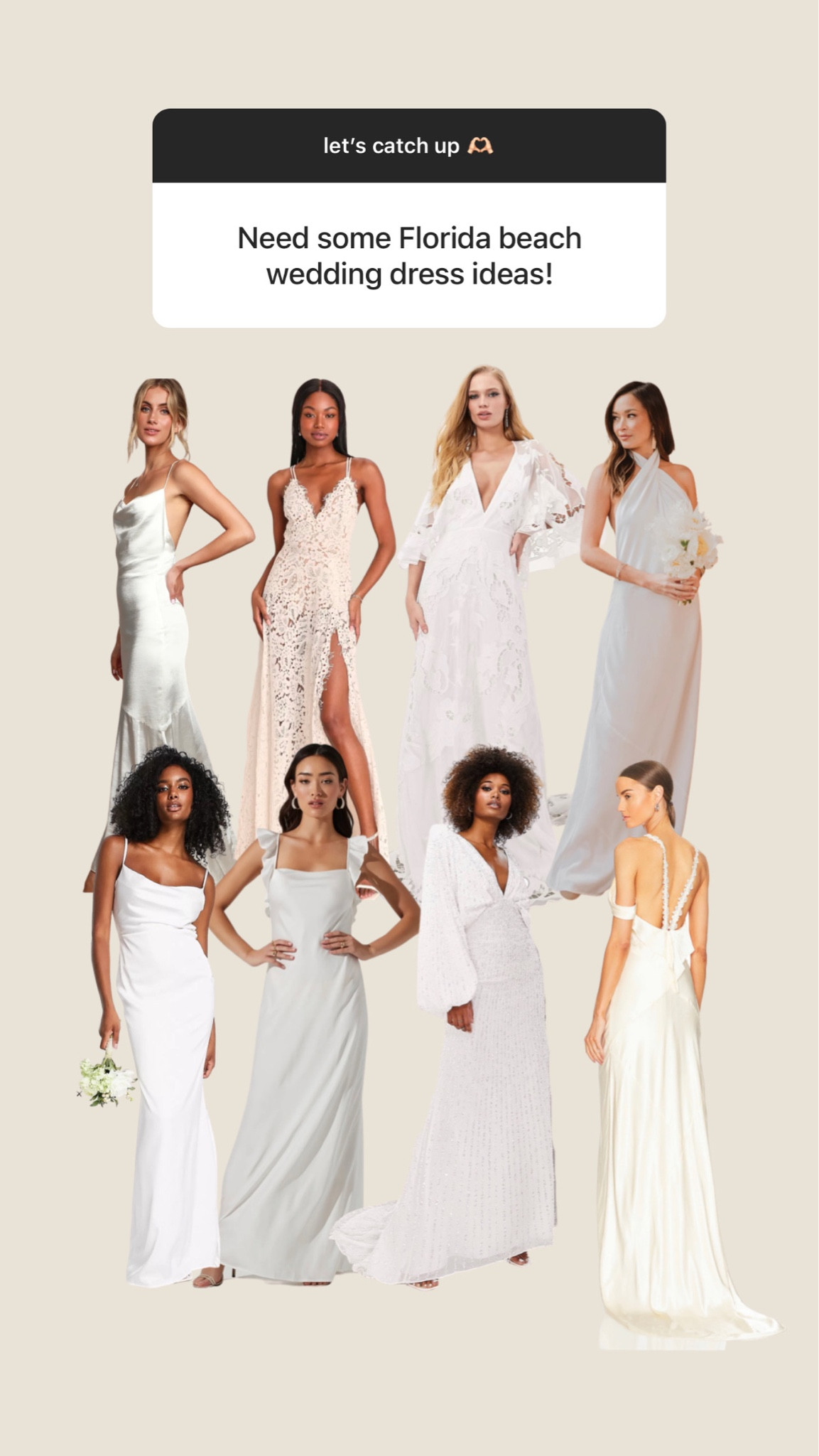 Beachy Wedding Dresses 

#LTKFind #LTKwedding