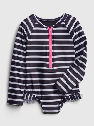Toddler Recycled Swim One-Piece Rash Guard | Gap (US)