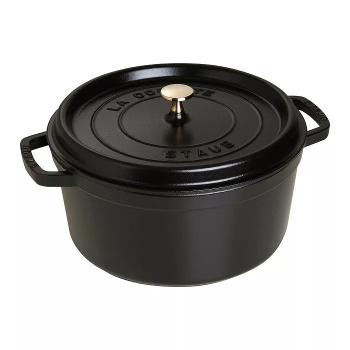 Staub Cast Iron 7-qt Round Cocotte | Target