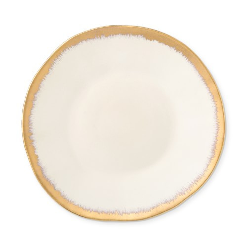 Brushed Gold Dinner Plates, Set of 4 | Williams-Sonoma