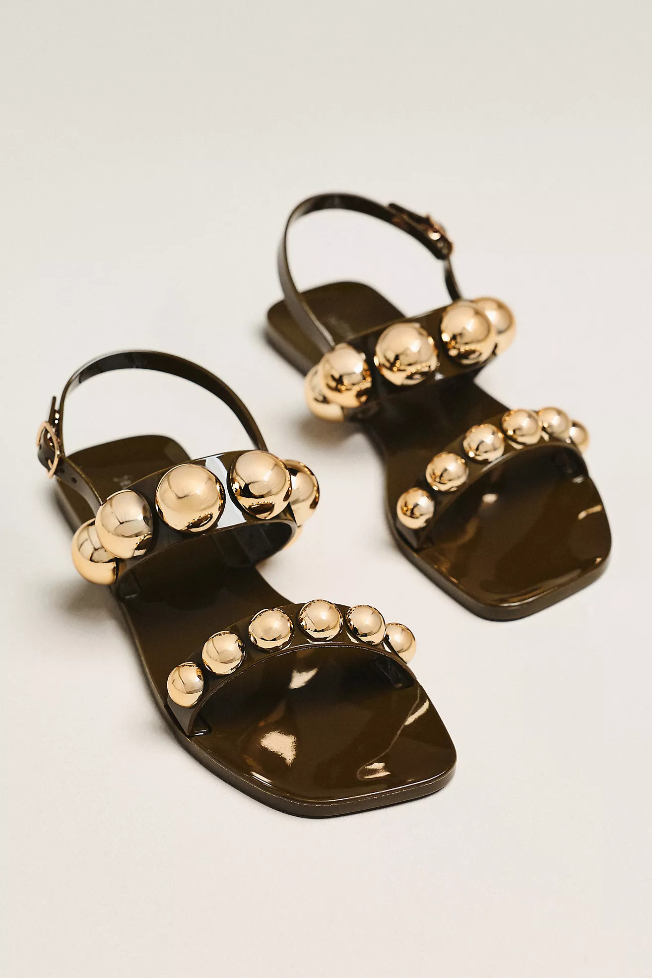 Jeffrey Campbell Gum Drop Studded Jelly Sandals | Anthropologie (US)