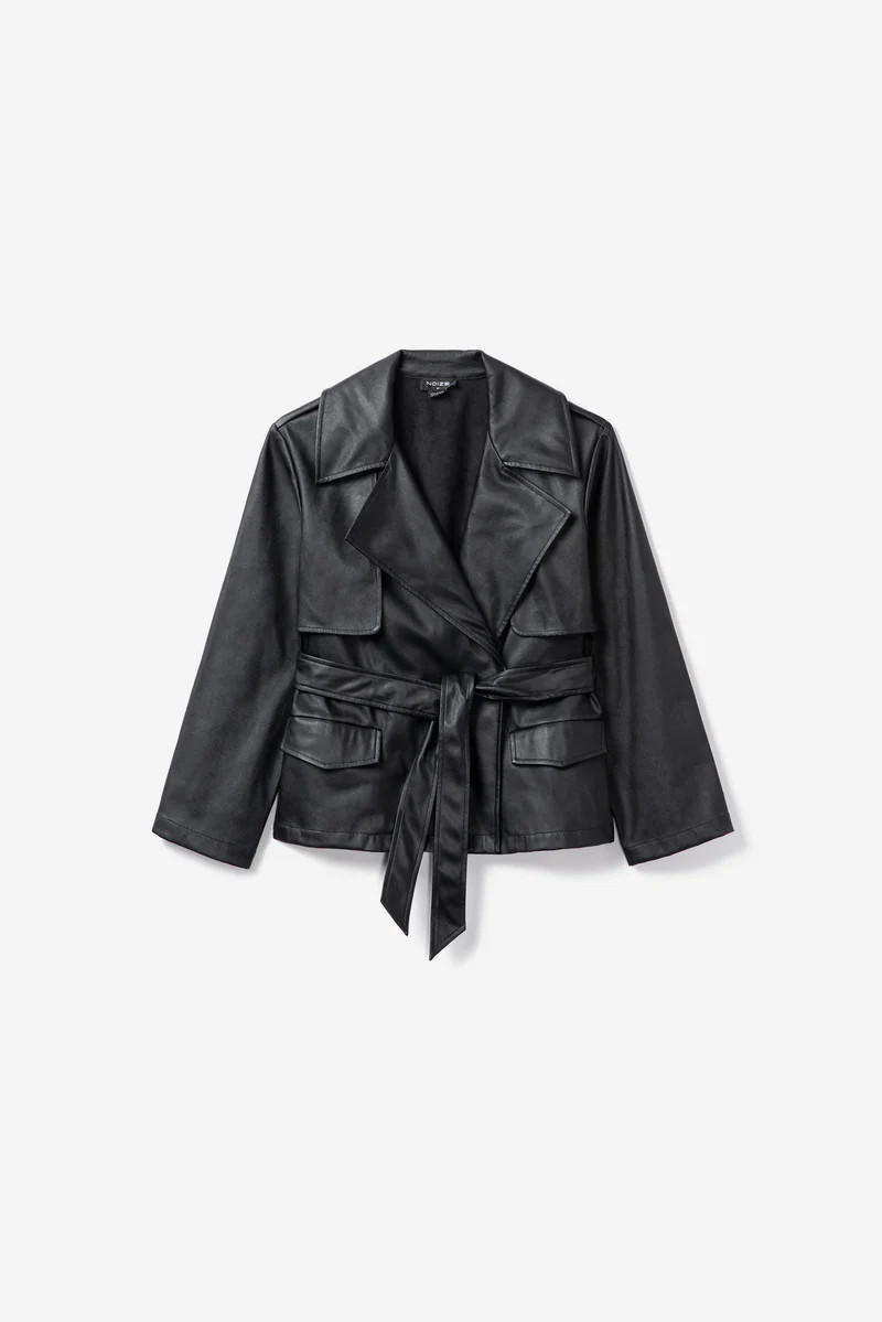 Guilia Cropped Trench Coat | Noize (US)