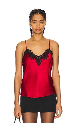 Andria Camisole in Cardinal | Revolve Clothing (Global)