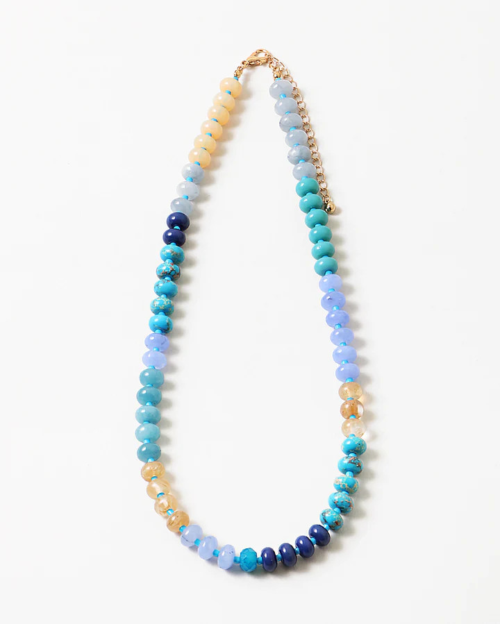 “Beautiful Moon” Gemstone Necklace | Bella Luna Stone Necklace | Erin McDermott Jewelry