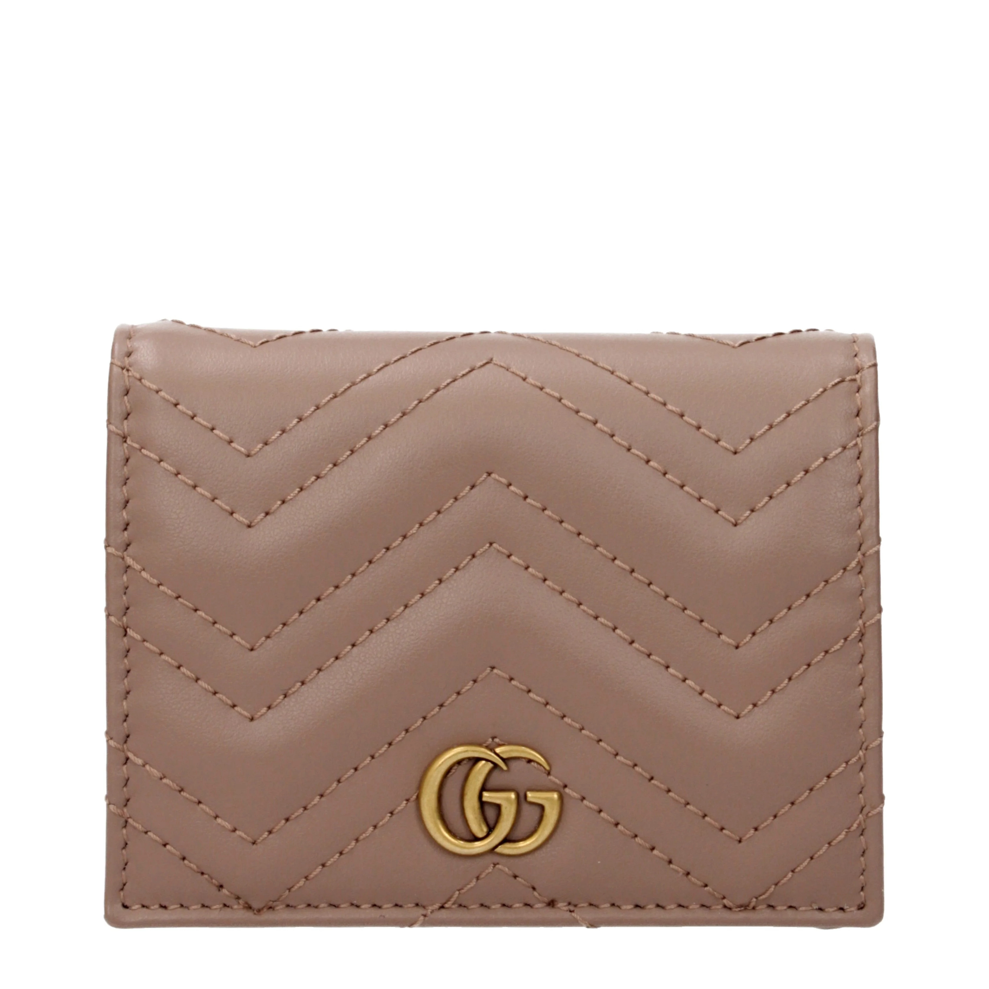 Gucci Wallets Marmont Women Leather Pink / Pink Cypria One size | Balardi