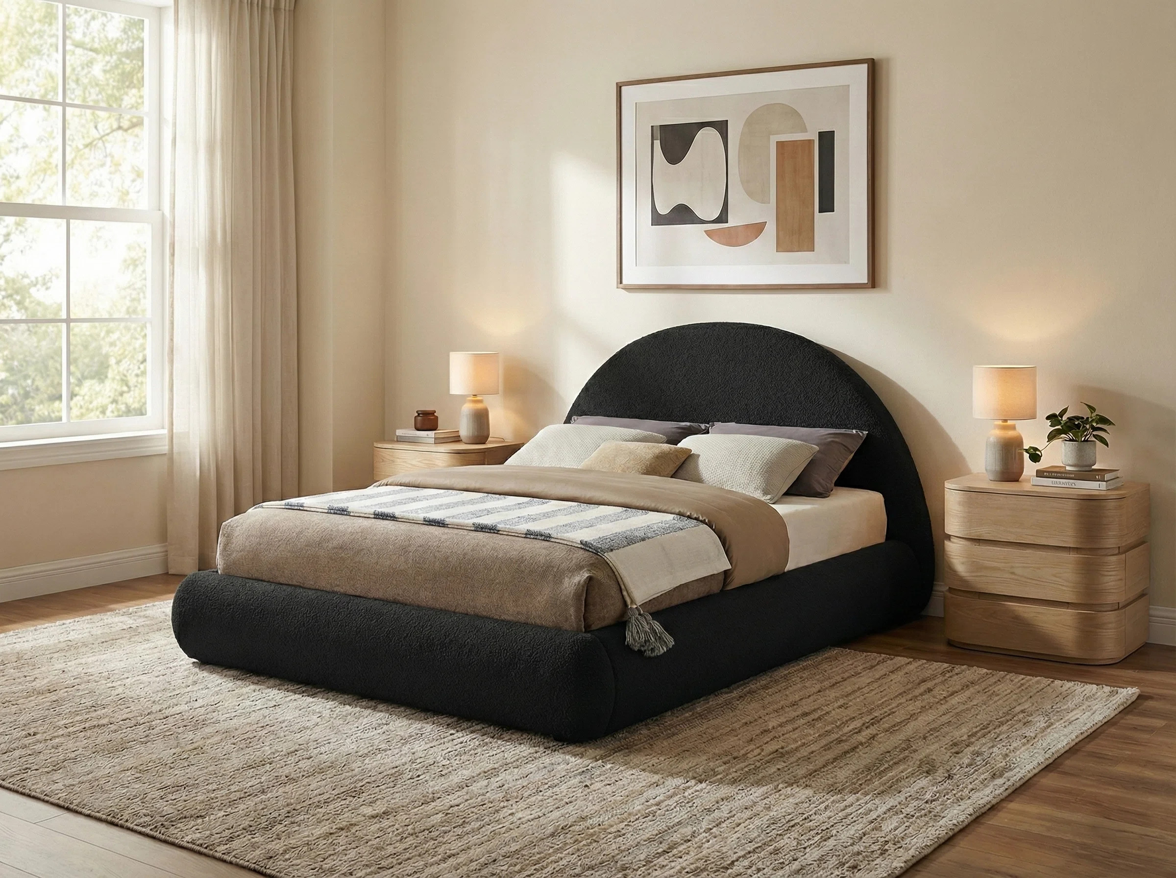 Kamella Upholstered Platform Bed | Wayfair North America