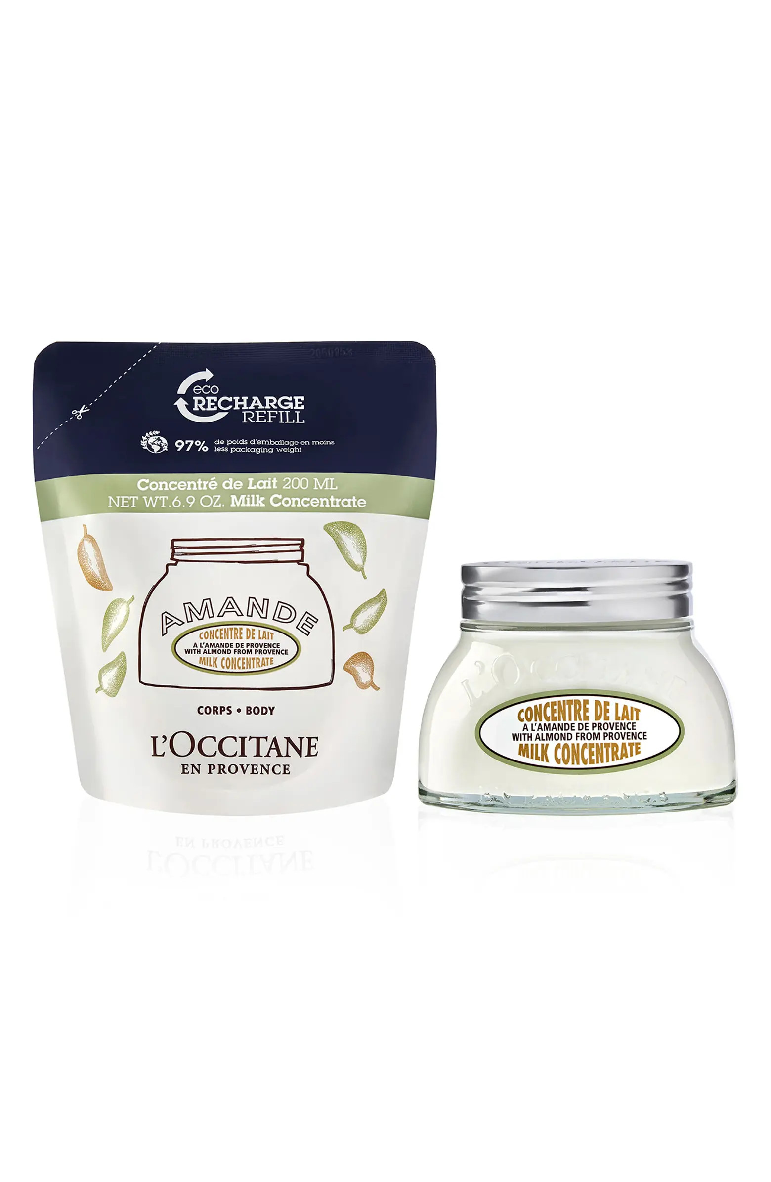 L'Occitane Almond Milk Concentrate & Refill Set (Limited Edition) $73 Value | Nordstromrack | Nordstrom Rack