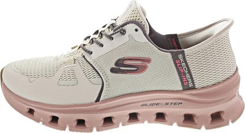 Skechers Women's Glide-Step PRO Hands Free Slip-INS Sneaker, TPMT=Taupe/Multi, 10 | Amazon (US)