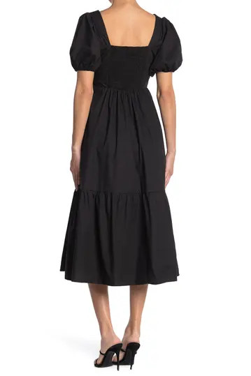 Poplin Tiered Maxi Dress | Nordstrom Rack