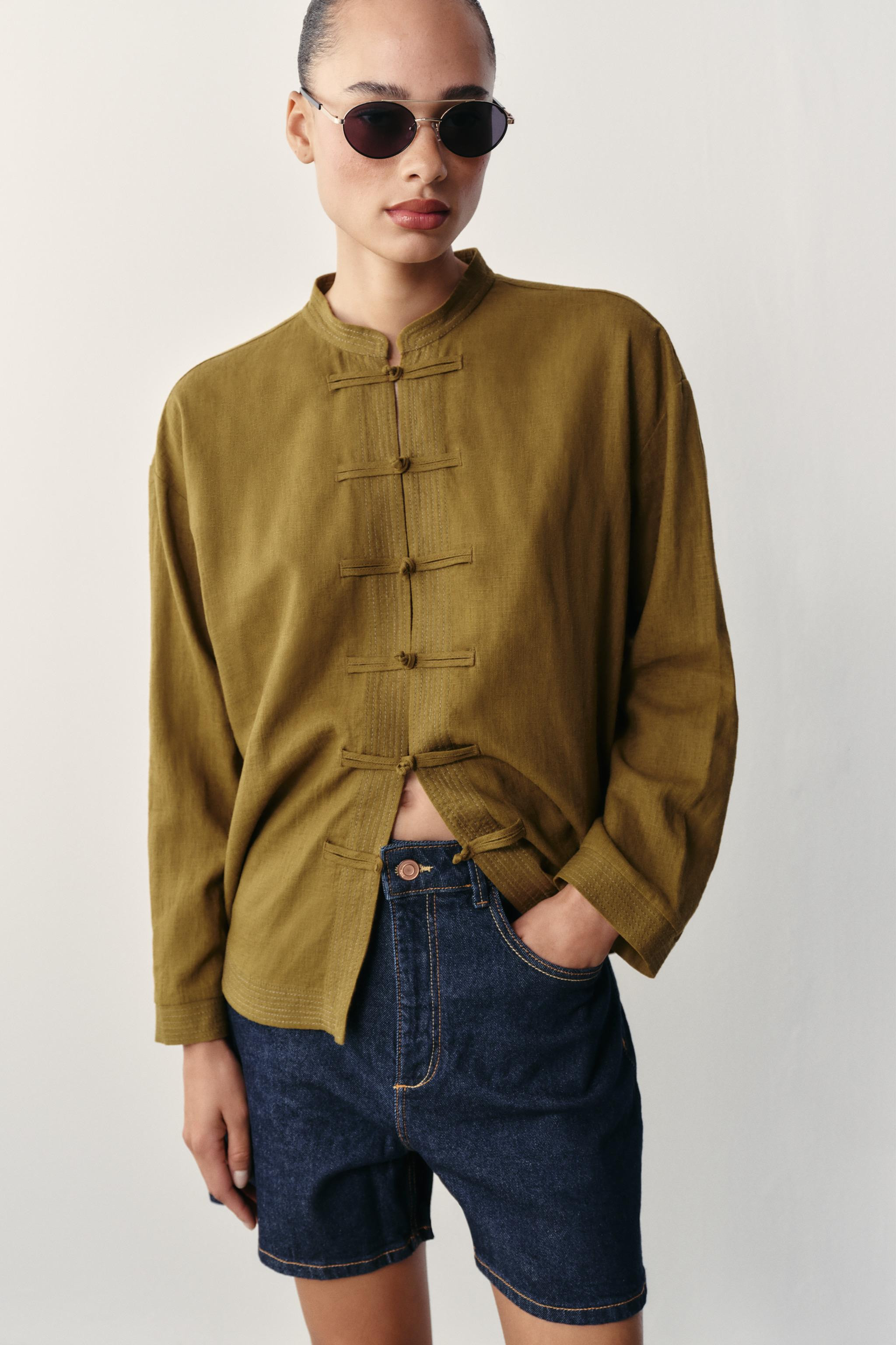 HIGH-WAISTED SHORTS | Zara US