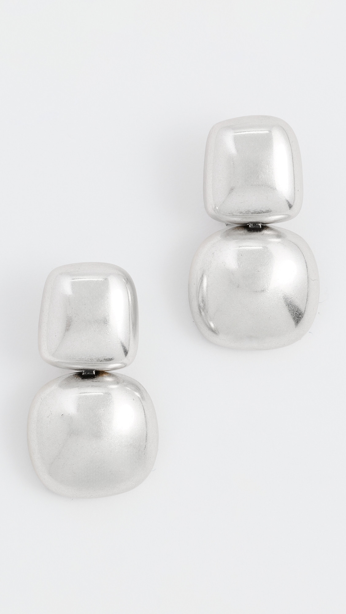 SHASHI Sedona Drop Earrings Silver One Size | Shopbop