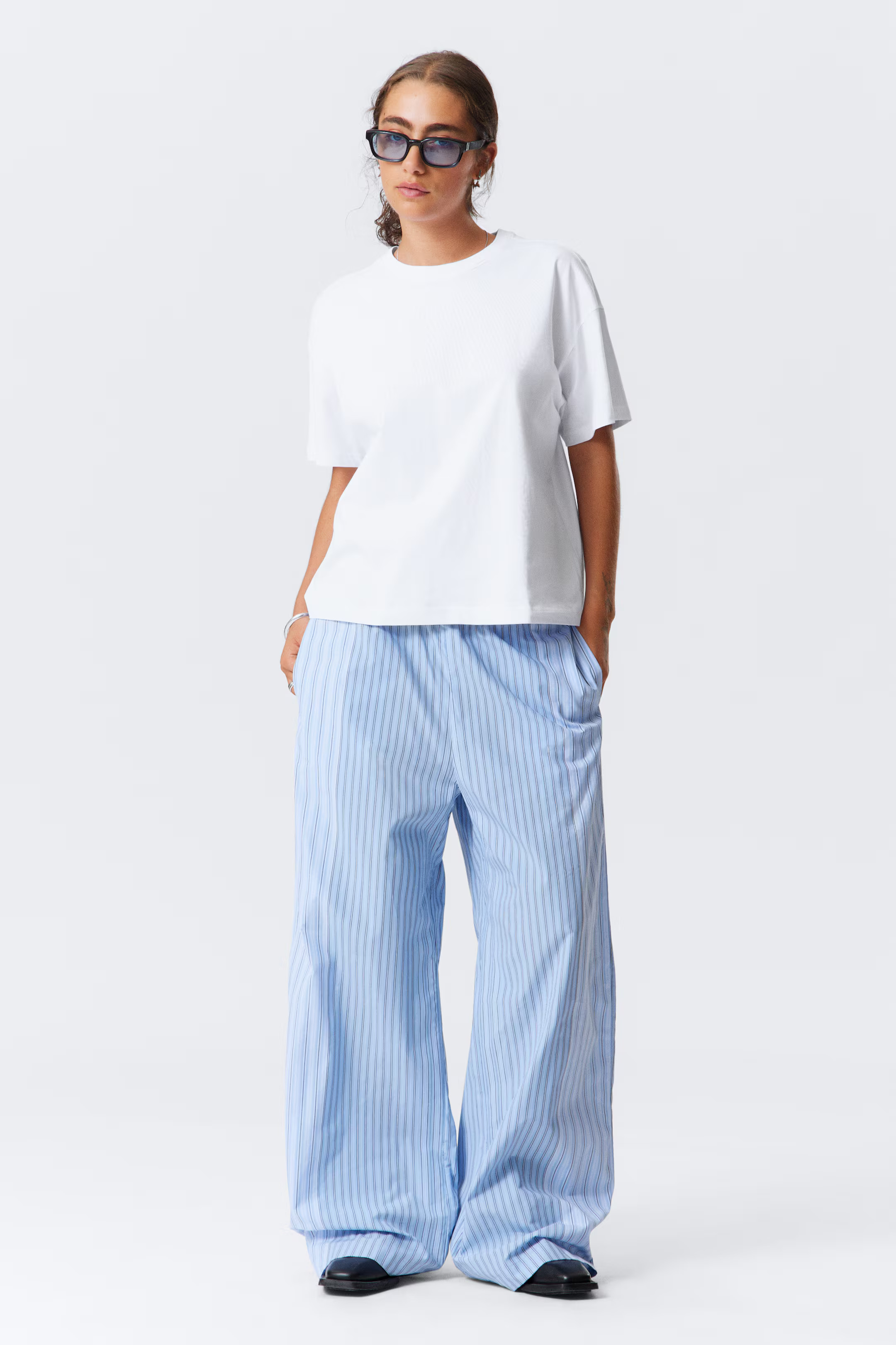 Relaxtes Boxy-T-Shirt aus Baumwolle | H&M (DE, AT, CH, NL, FI)