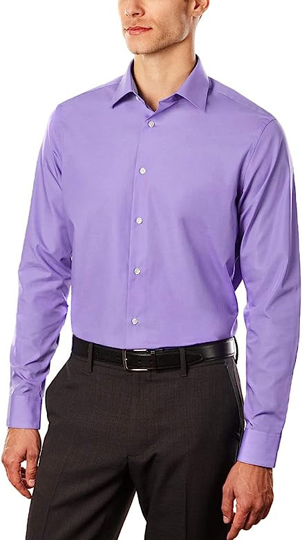 Arrow 1851 Men's Dress Shirt Poplin (Available in Regular, Fitted, Slim, and Extreme Slim Fits) | Amazon (US)