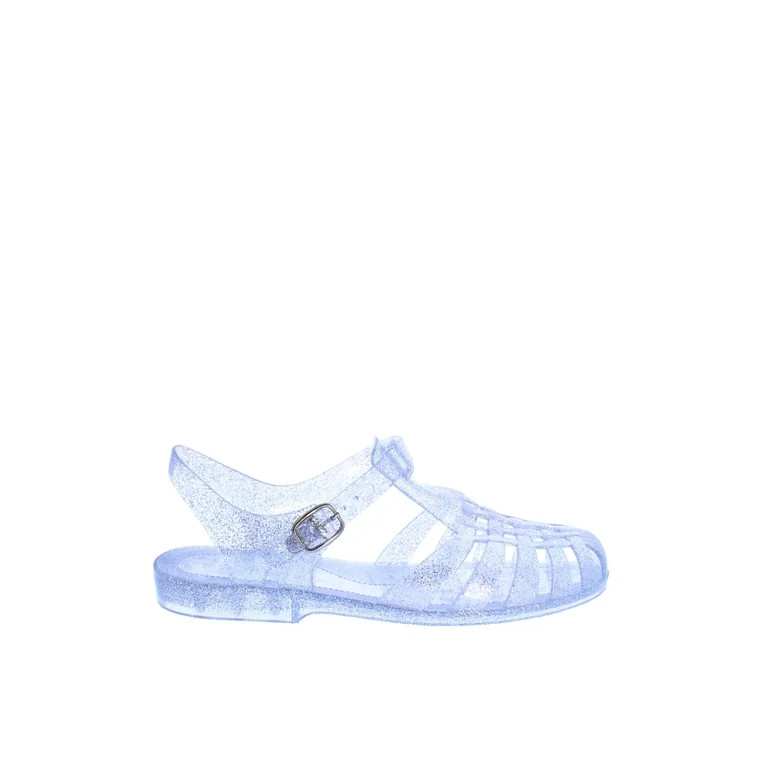Bamboo Amira-01 Jelly Sandal in Silver | Walmart (US)