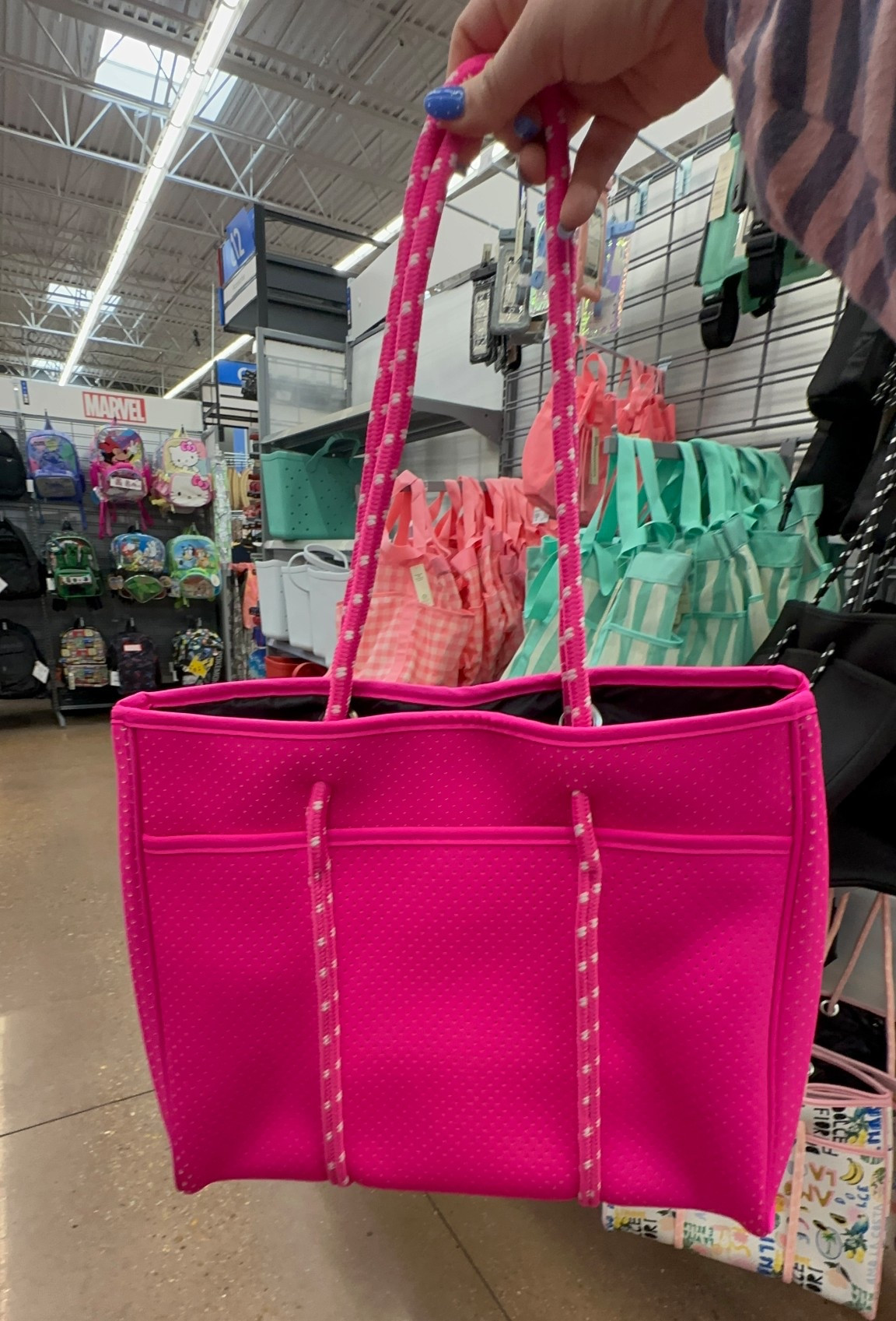 Walmart beach bag, Walmart every bag, Walmart hot pink bag. Mother’s Day gift ideaas, trending 

#LTKmomlife #LTKSaleAlert #LTKMothersDay