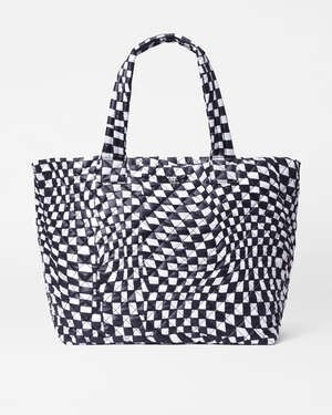 Checkerboard Rec Large Metro Tote Deluxe | MZ Wallace