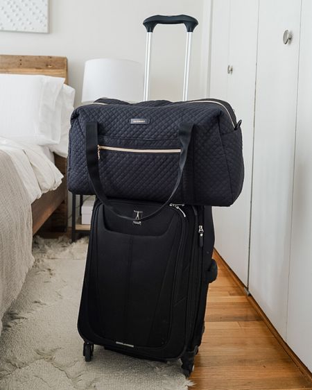 Carry on suitcases and weekender from Amazon! Suitcase is super lightweight and bag has so many convenient pockets

#weekender #carryon #amazonsuitcase #amazoncarryon #amazontravel 

#LTKtravel #LTKFind #LTKU