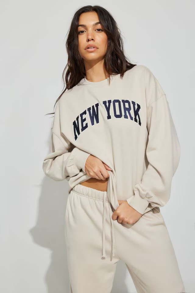 Oversized Crew Neck Sweater | Garage Clothing