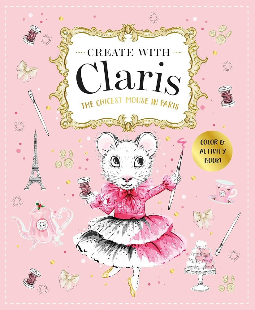 Claris: A Très Chic Activity Book Volume #1: A Claris: The Chicest Mouse in Paris Activity Book | Amazon (US)