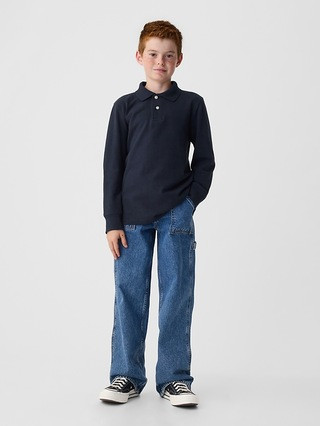 Kids Organic Cotton Uniform Polo Shirt | Gap (CA)