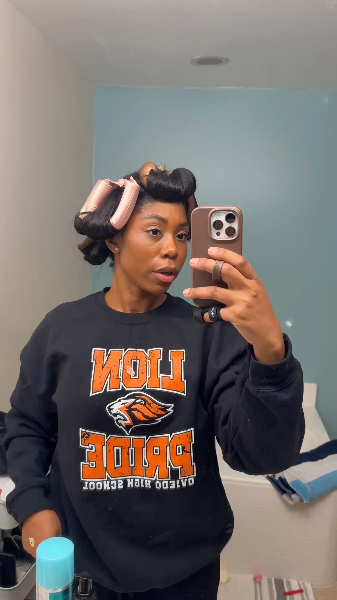 Trying out the heatless curlers! I actually like how they turned out. Highly recommend. These are by Kitsch! 

#LTKBeauty #LTKmorningroutine