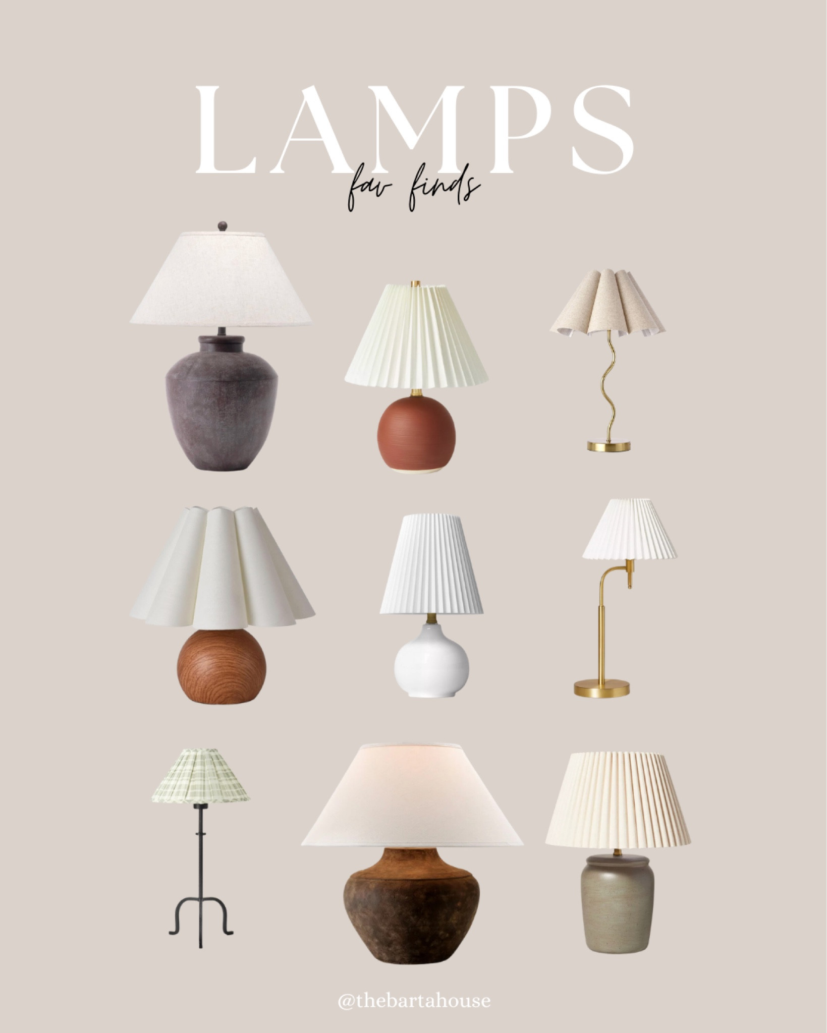 Lamp finds, simple and neutral 🙌🏻

#LTKHome #LTKFindsUnder50 #LTKSaleAlert